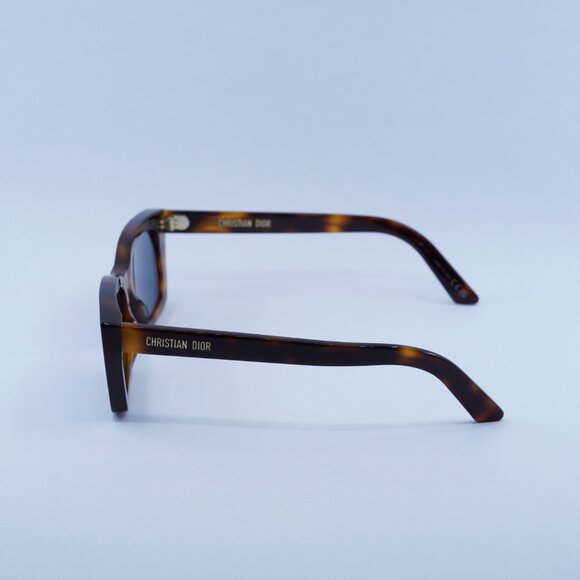 ?️ New Dior DIORMIDNIGHT S3I 26B0 Sunglasses - Honey Havana Frame, Blue Frame main image 4